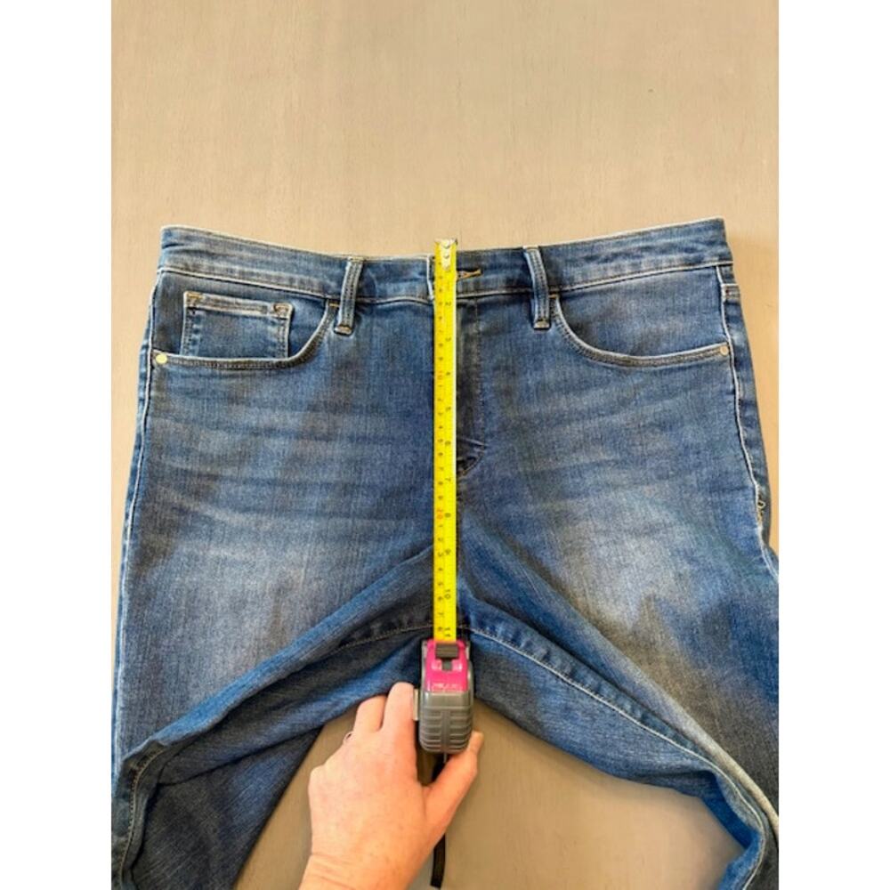 Athleta Sculptek Skinny Jeans 12 Medium Wash Sculpting Denim Performance Stretch - Picture 11 of 14